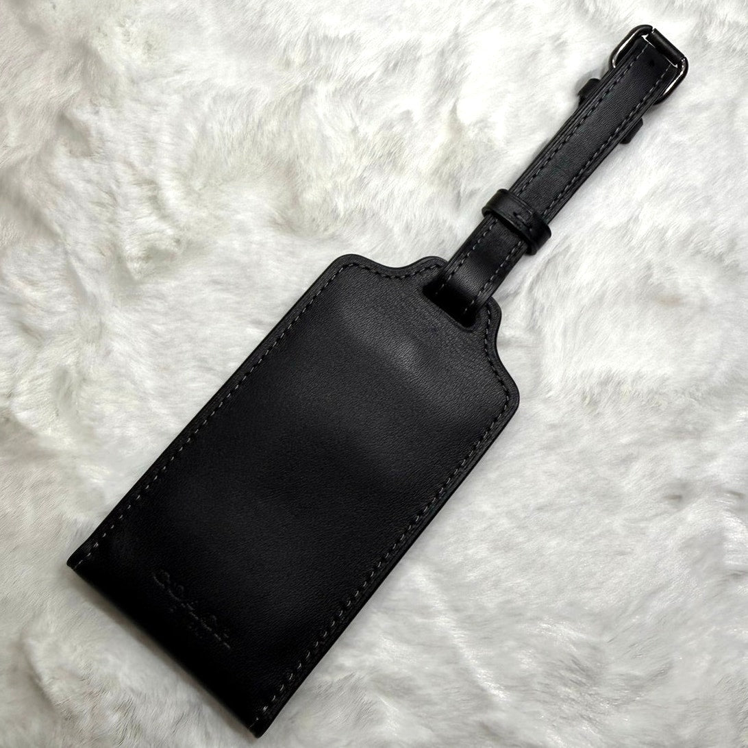 NWT COACH Luggage Tag With Penguin Print