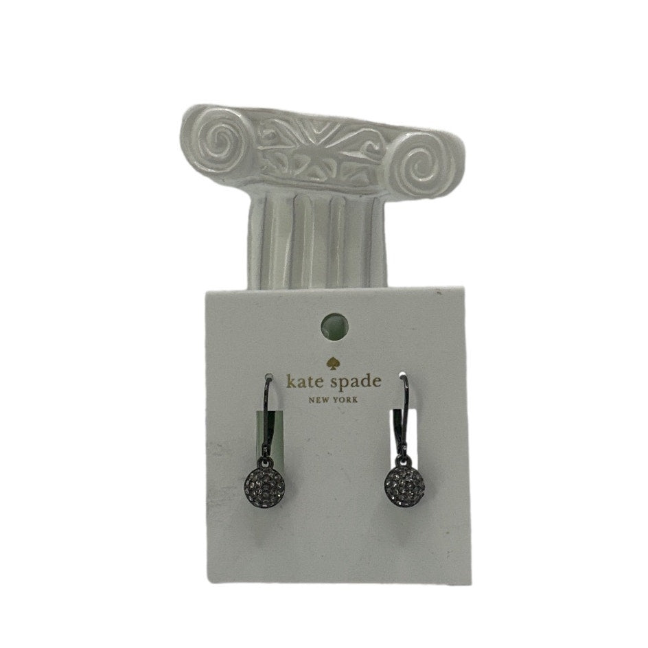 KATE SPADE New York RING IT UP Levelback Earrings Swarovski Crystals