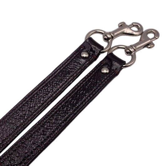 Brown Patent Leather Replacement Strap