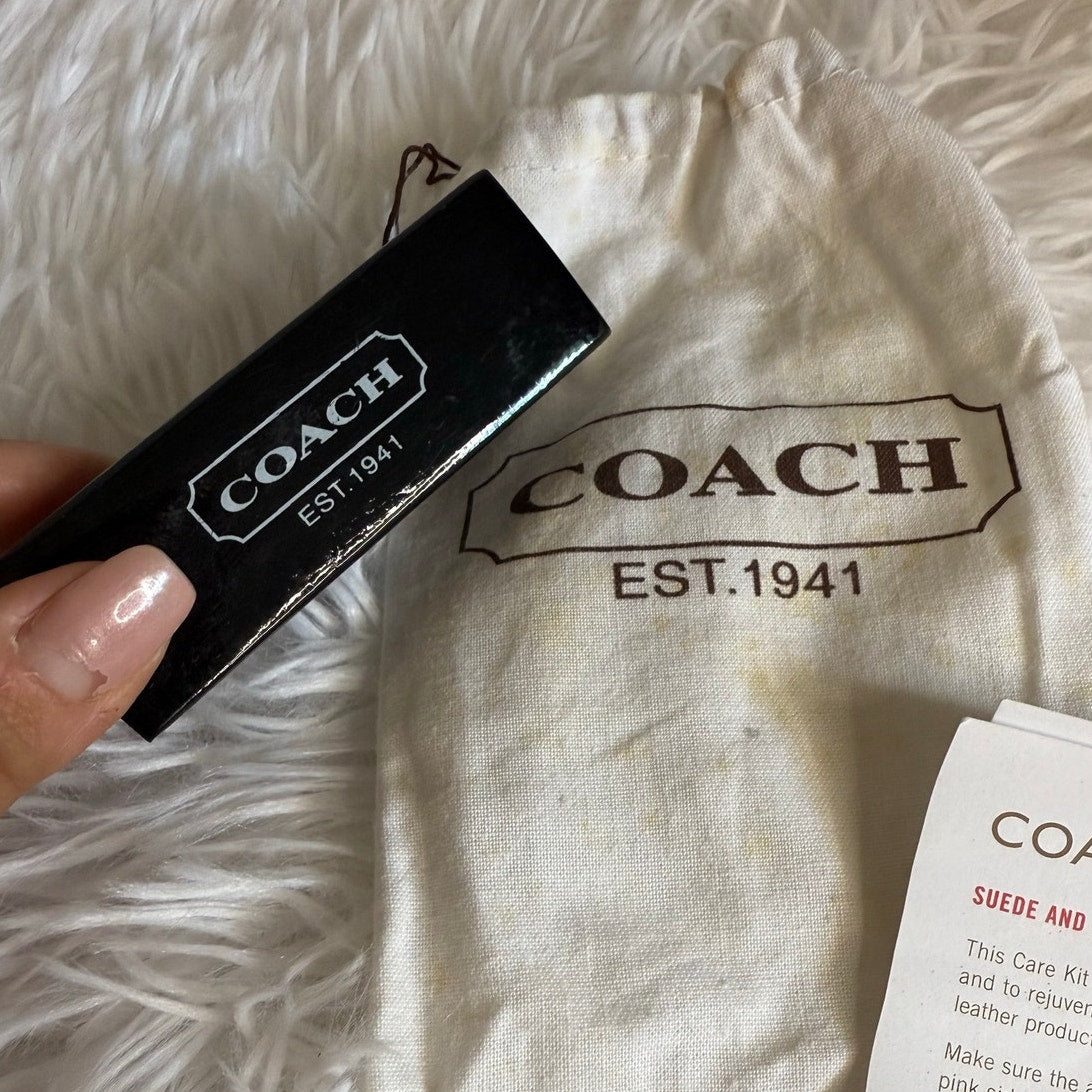 Vintage Coach Suede and Nubuck Care Kit with Small Dust Bag