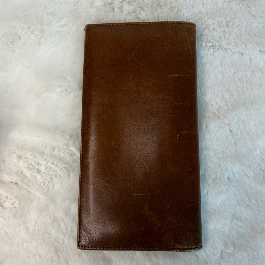 Vintage Coach Made in Spain Wallet Card Holder Checkbook