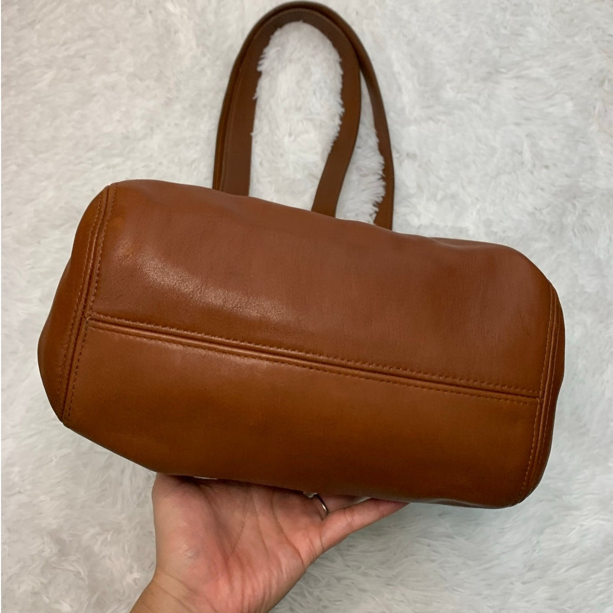 Vintage Coach Waverly Soho British Tan Shoulder Bag