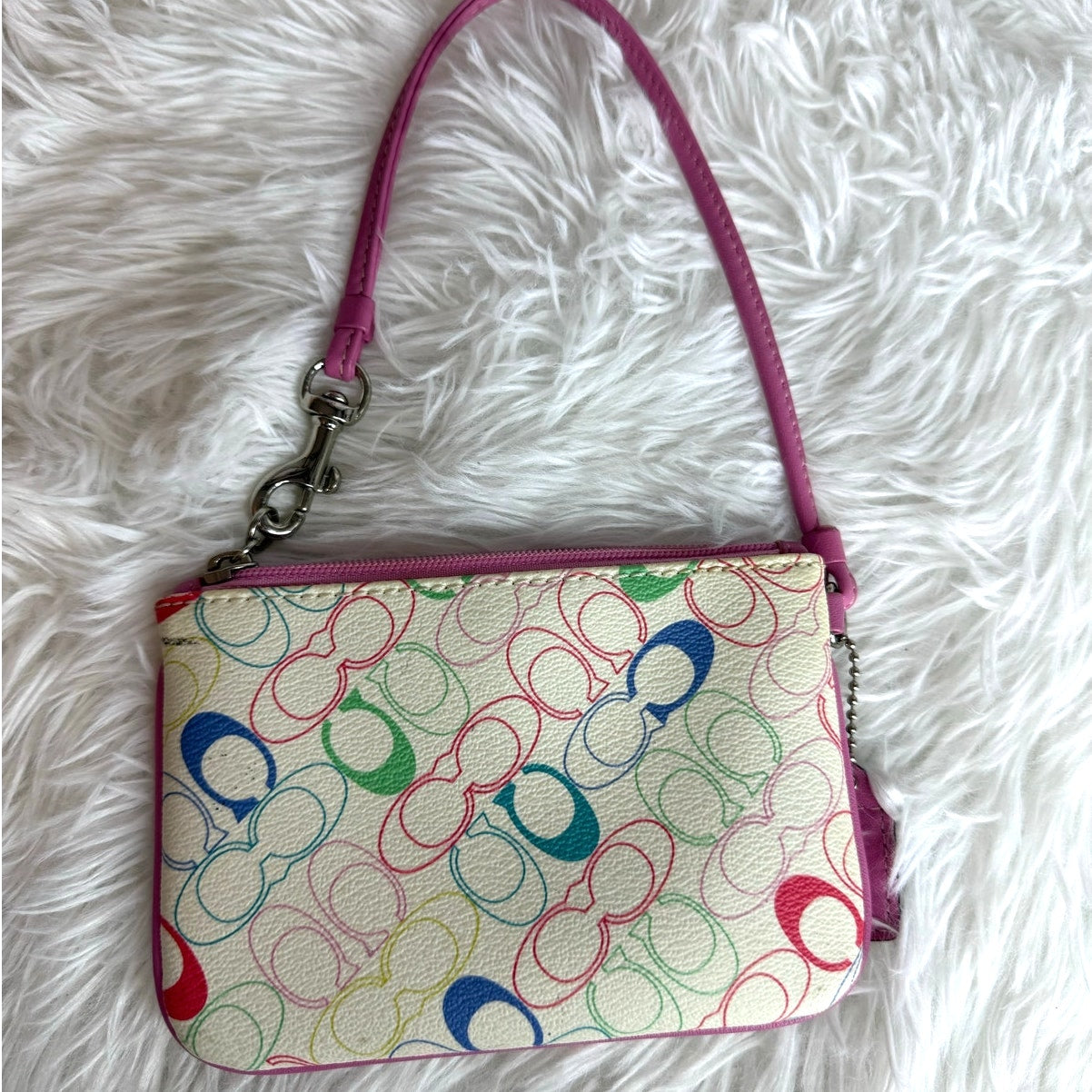 COACH Pink Wristlet