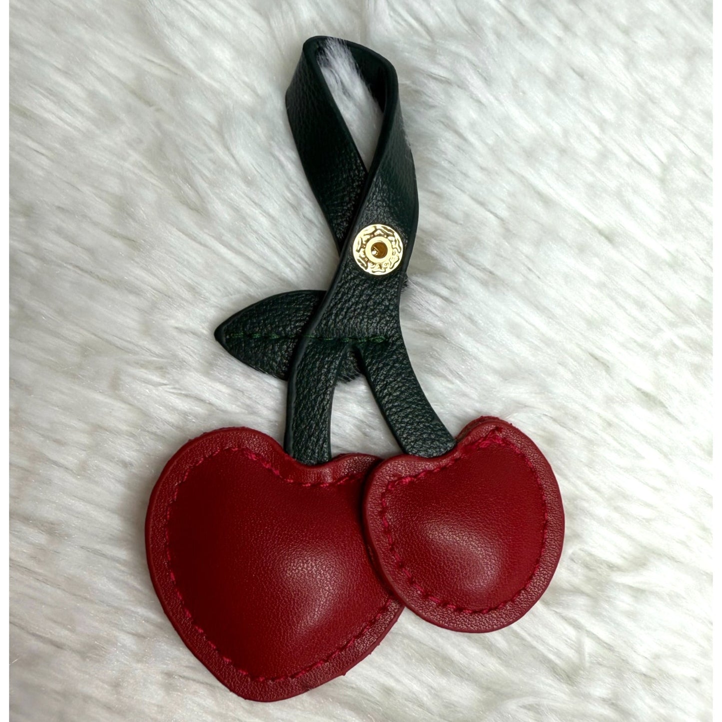 Fashion Cherry Heart Bag Charm Bag Jewelry