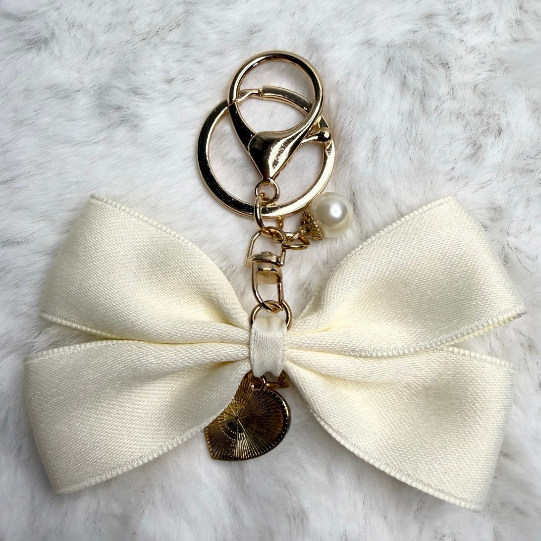 Fashion Bow Keychain Handbag Purse Bag charm