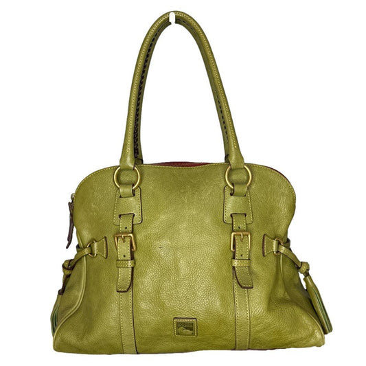 DOONEY & BOURKE Moss Florentine Domed Buckle Satchel