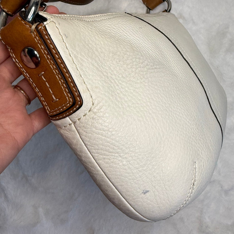 y2k Coach Leather Hobo Soho Small Shoulder Bag F13106
