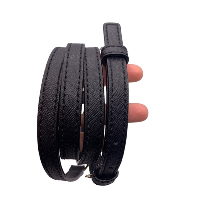 Black Silver Crossbody Replacement Strap