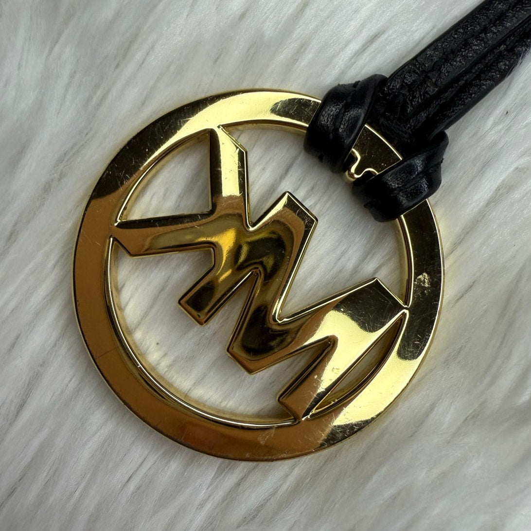 Michael Kors Black Gold Bag Charm