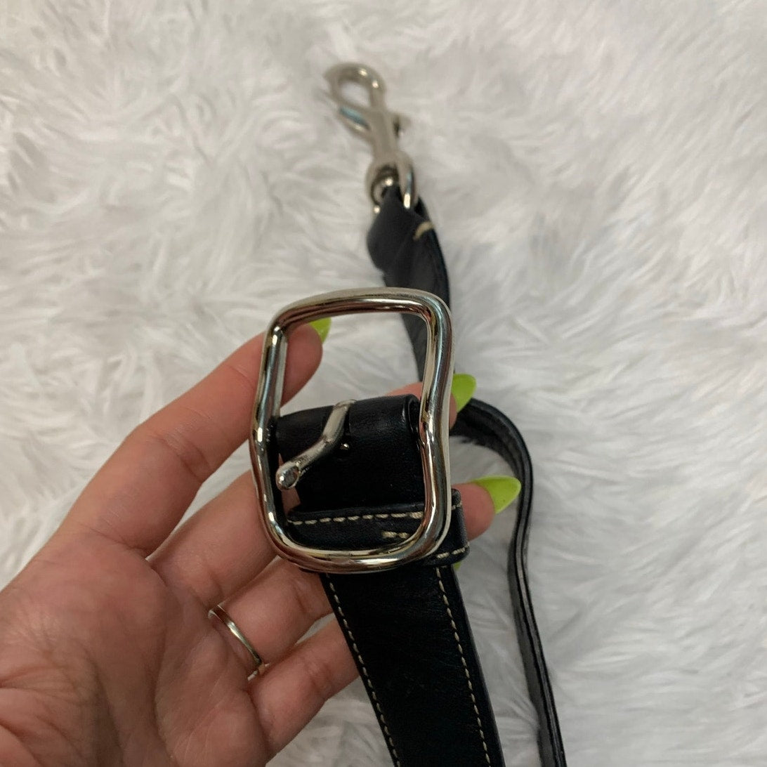 y2k COACH Brown Signature Canvas Wristlet