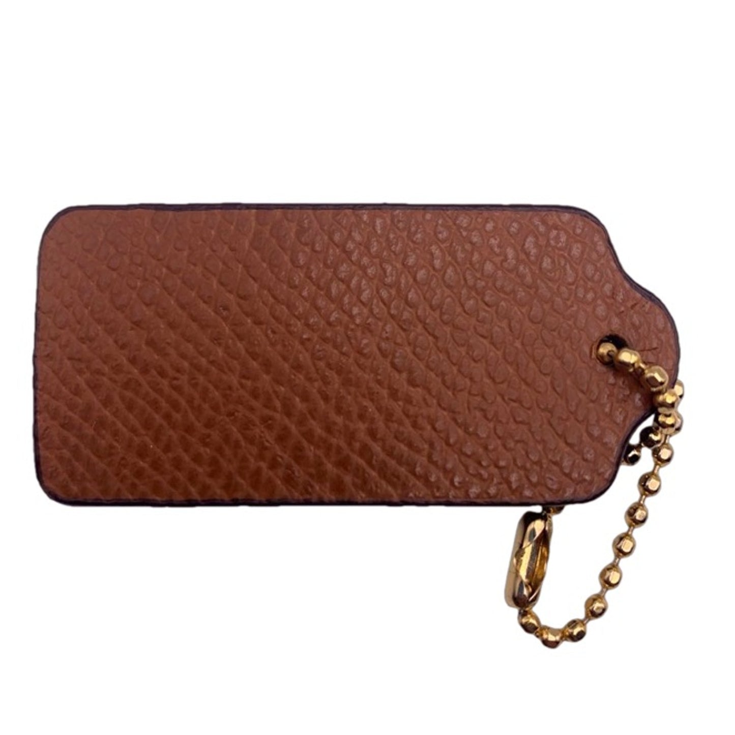 2" COACH Fob Bag Charm Hang tag Hangtag