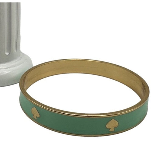 Kate Spade Green Gold Bangle Bracelet