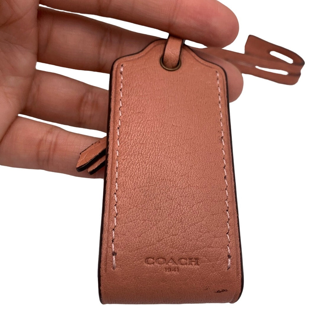 COACH 1941 Hang Tag Bag Charm Fob