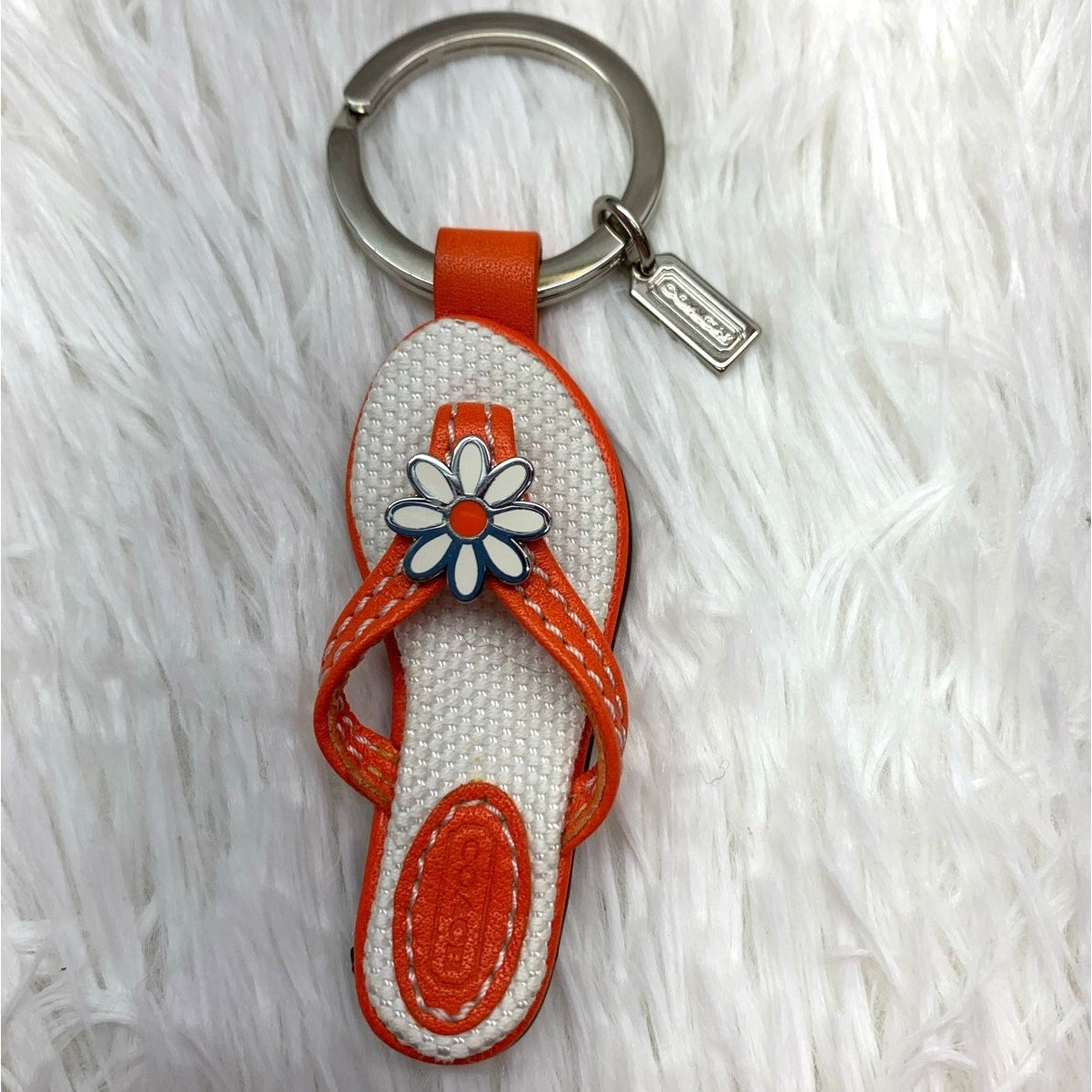 y2k COACH Sandal Bag Charm Key Chain