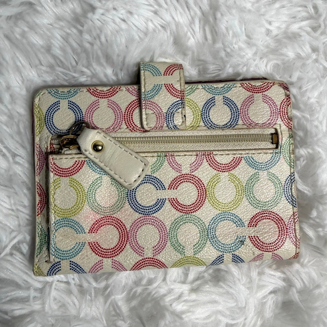 Coach Multicolor Medium Wallet