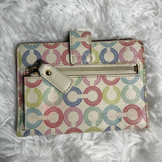 Coach Multicolor Medium Wallet