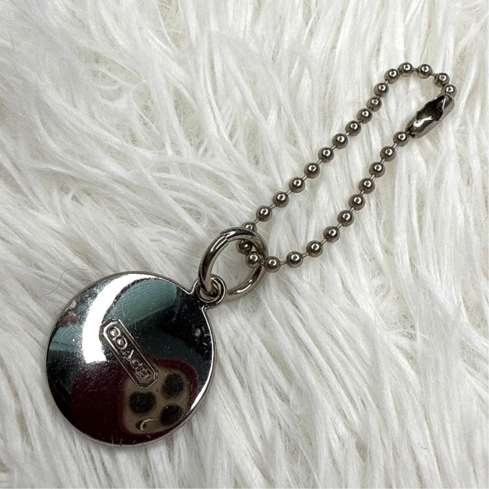 Coach Metal Circle Replacement Hangtag Hang Tag Bag Charm