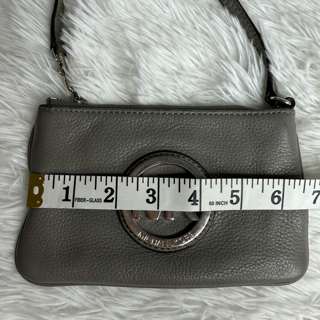 SALE Michael Kors Gray Wristlet