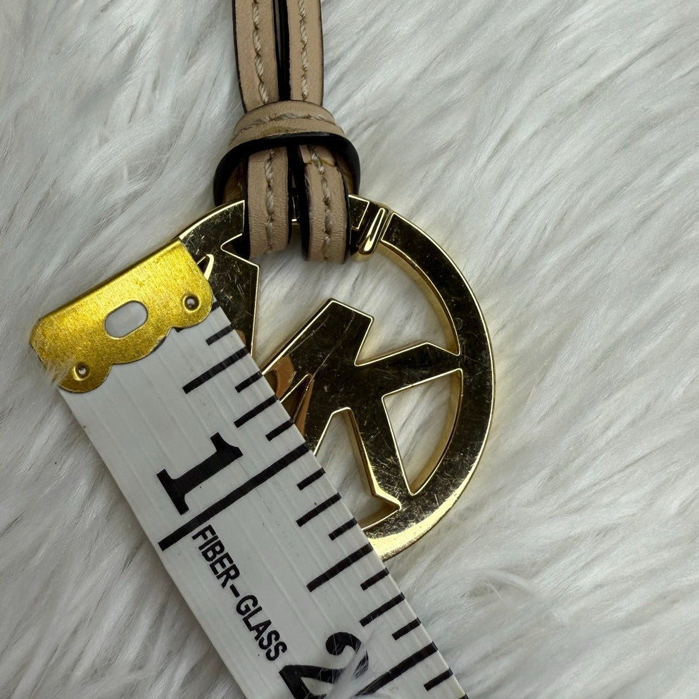 Michael Kors Tan Gold Bag Charm