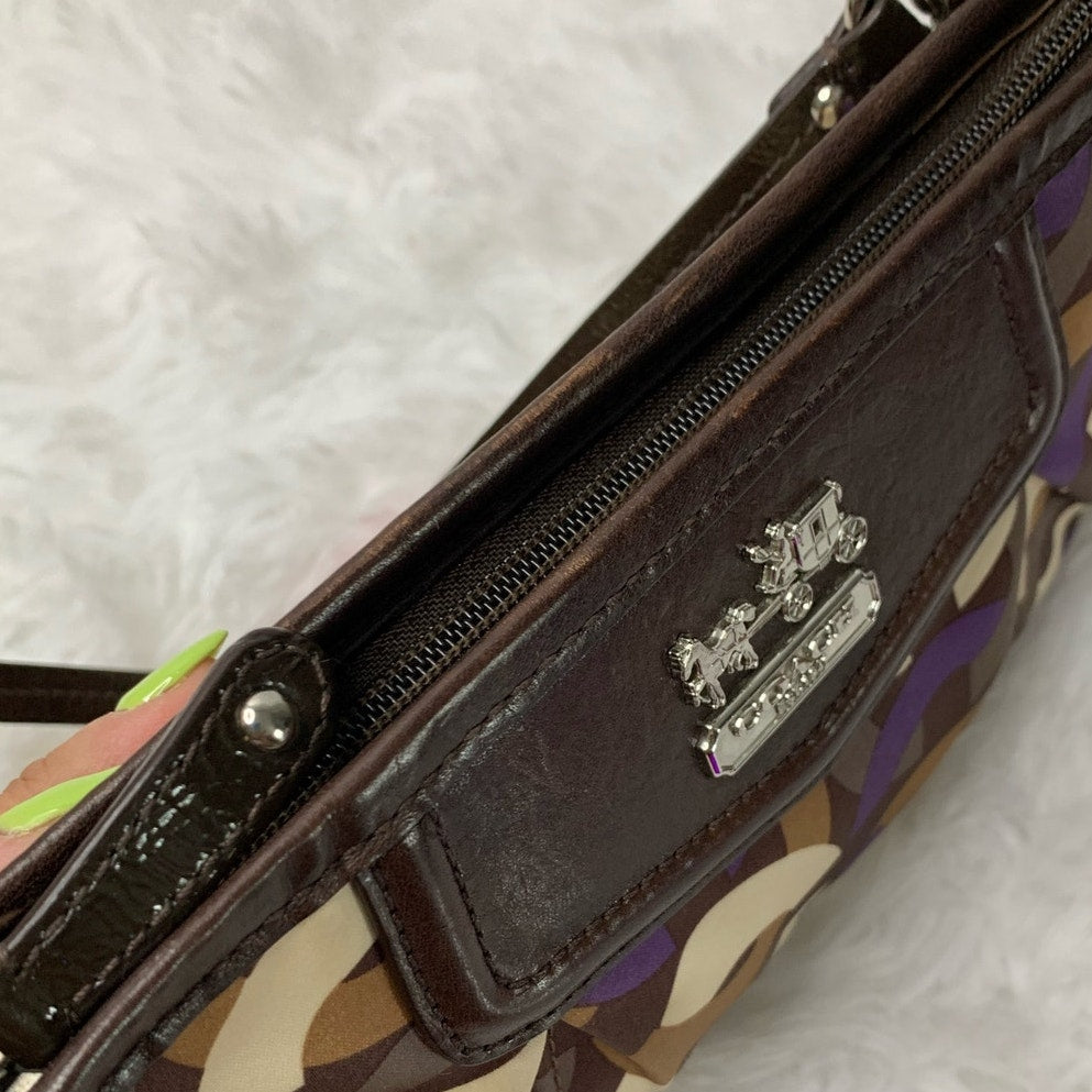 Coach Carriage Mini Purse Wristlet Bag