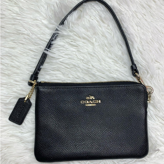 COACH Black Wristlet