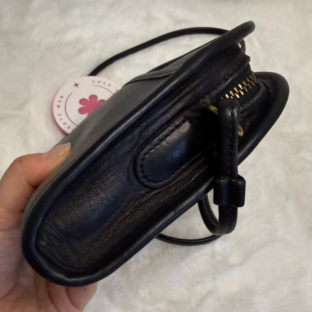 Vintage Coach Black Abbie Costa Rica Crossbody Bag 9017