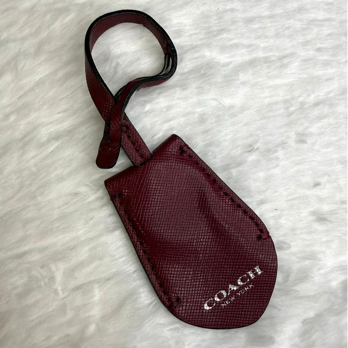Coach Bag Charm Key Fob Ring
