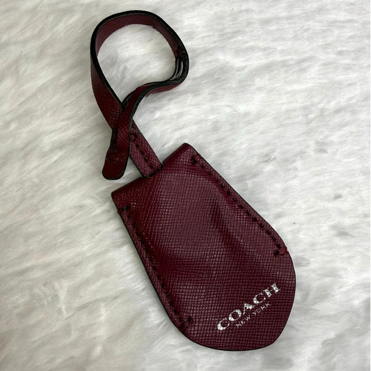 Coach Bag Charm Key Fob Ring