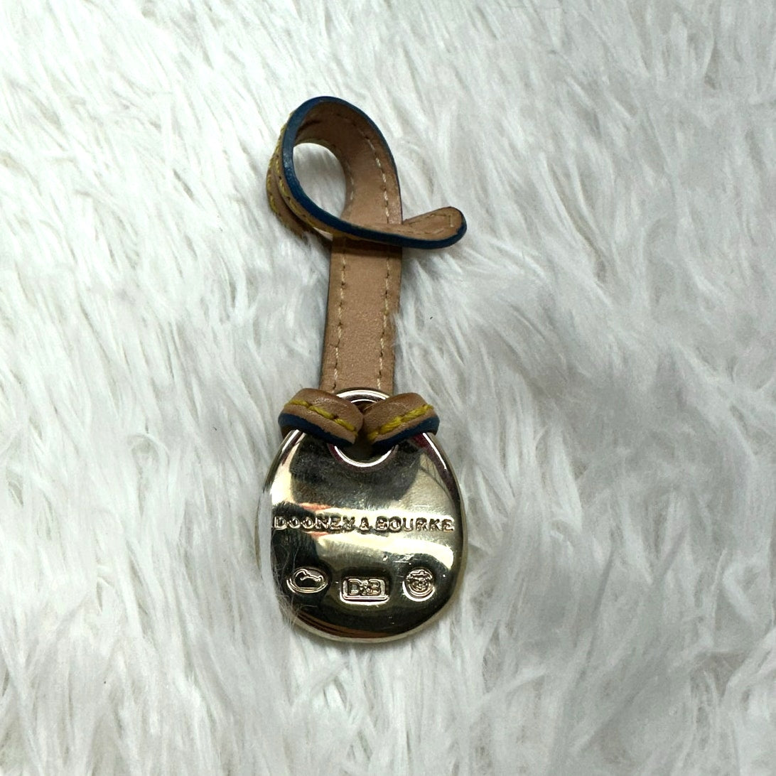 DOONEY & BOURKE Blue Tan Bag Charm