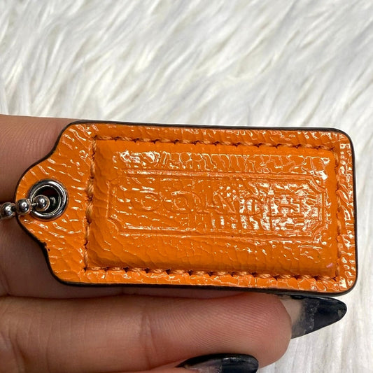 1.5" COACH Fob Bag Charm Hang tag Hangtag