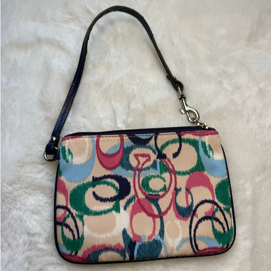Coach Multicolor Wristlet