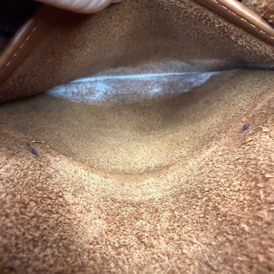 Vintage Coach Project Bag Small SidePack 9978 British Tan Crossbody