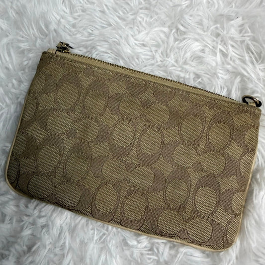 Coach Cream Pouch