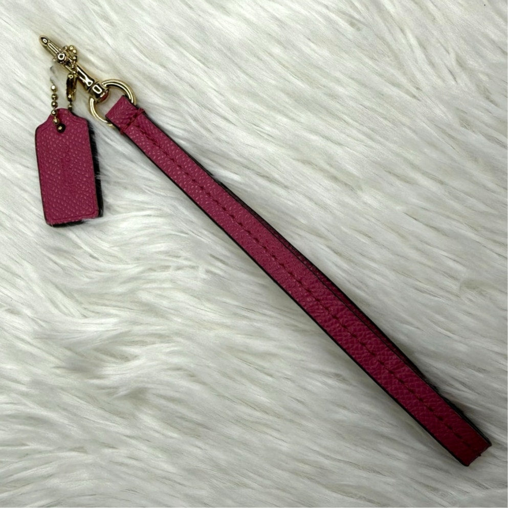 1" Coach Hangtag Tag Hang Tag Fob and Replacement Wristlet Strap