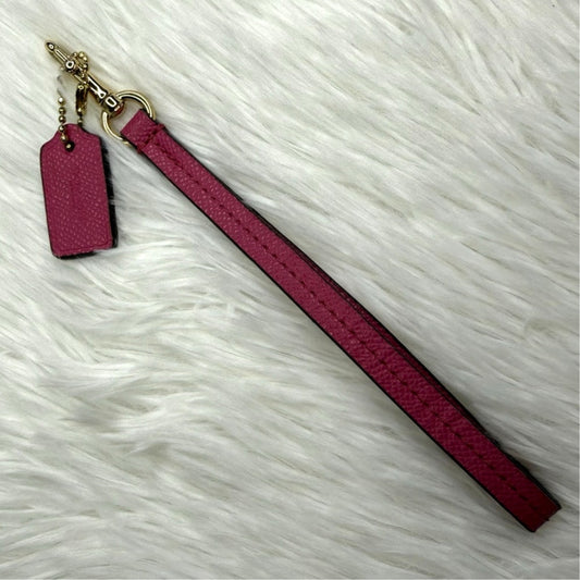 1" Coach Hangtag Tag Hang Tag Fob and Replacement Wristlet Strap