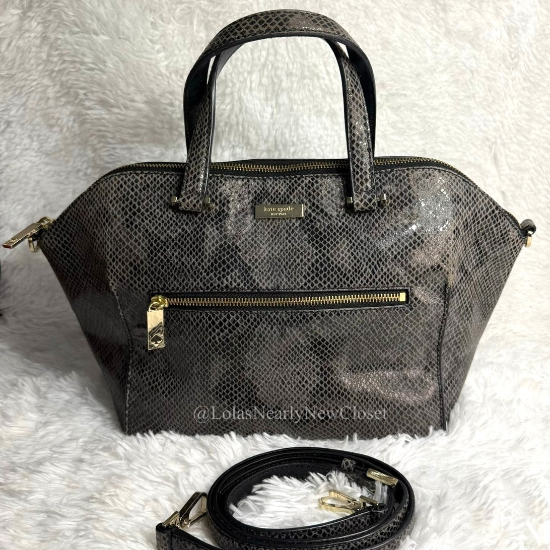 Kate Spade New York Parliament Square Exotic Savannah Satchel