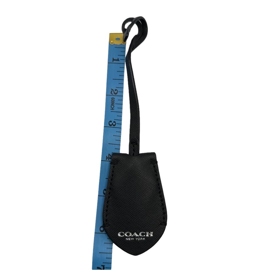 COACH Black Bag Charm
