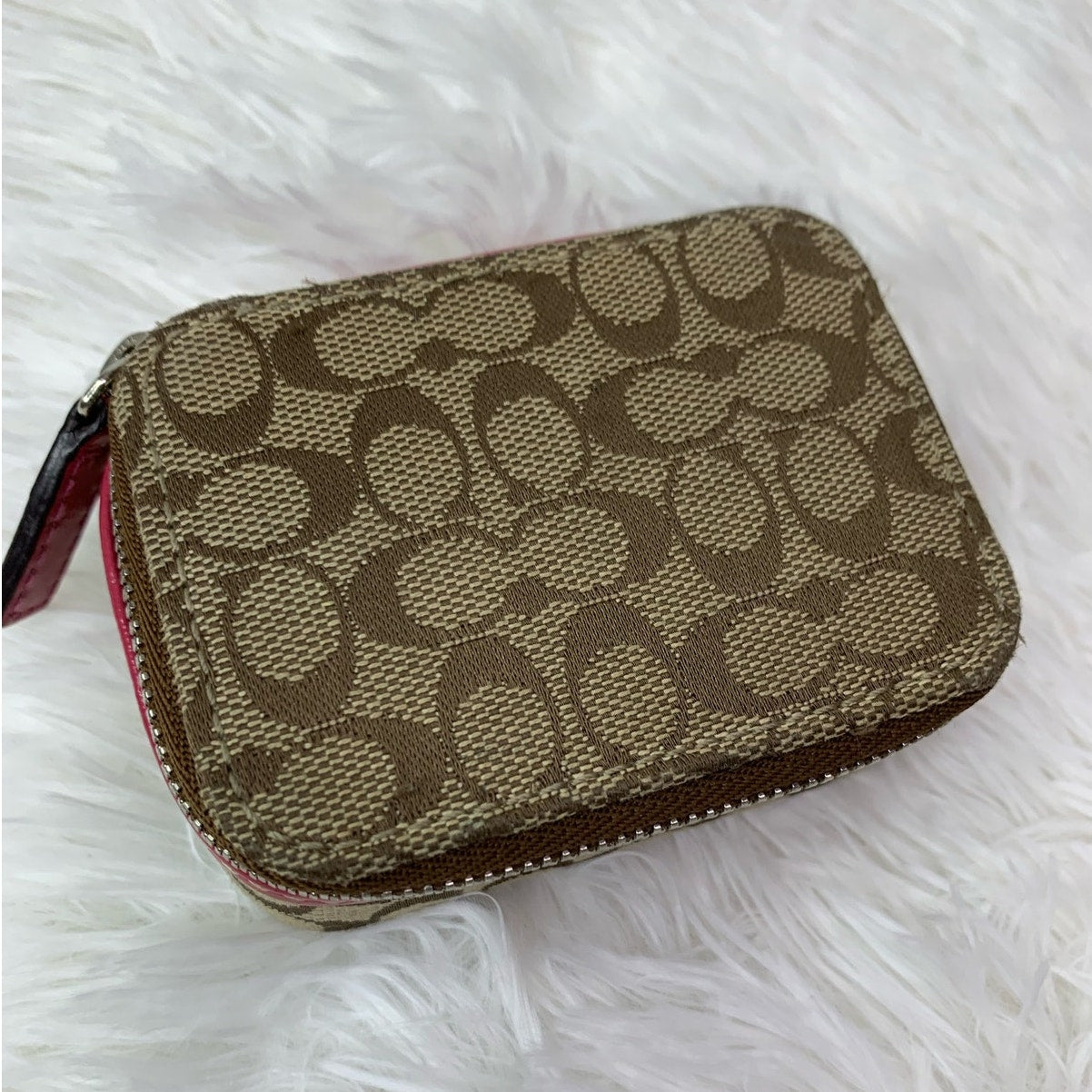 COACH Triple pill case / small case