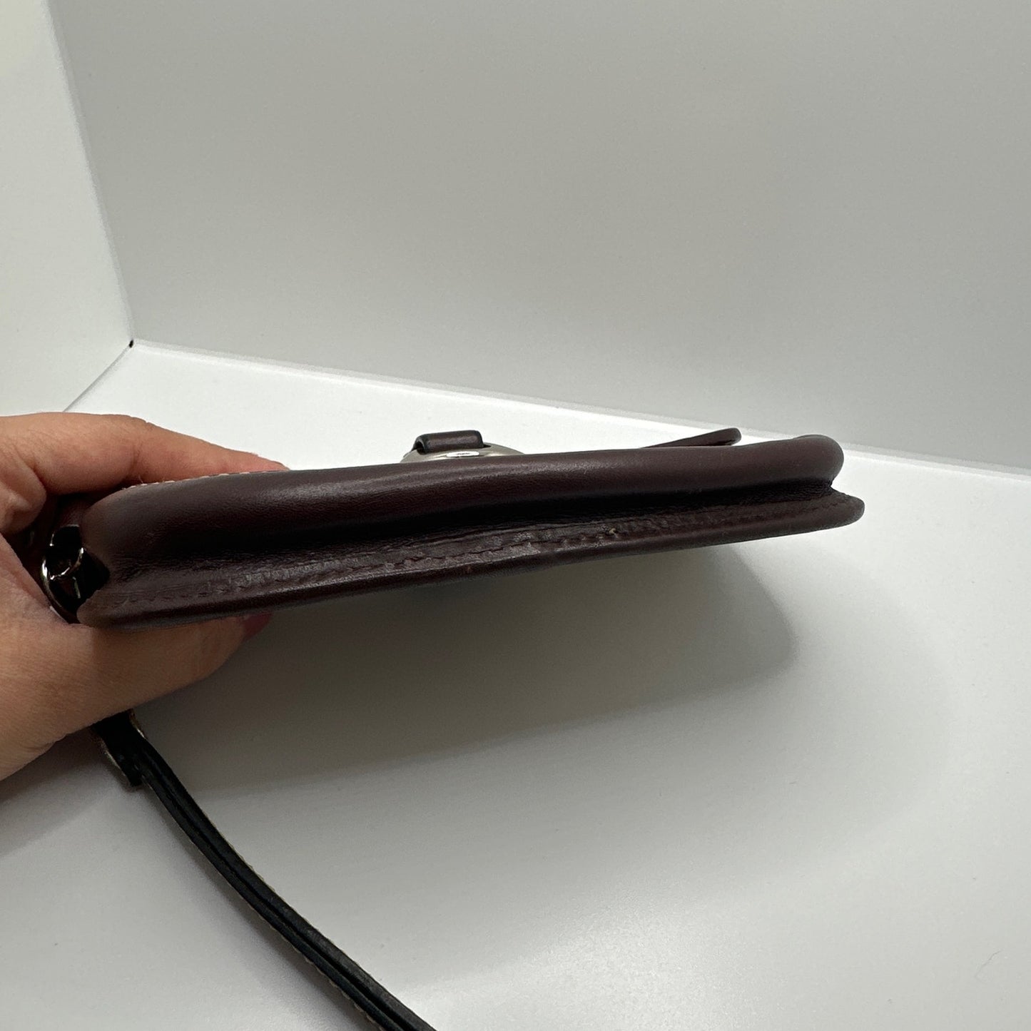DOONEY & BOURKE Brown and Khaki Signature Canvas Wristlet