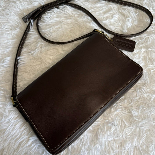 COACH Mahogany 9599 Legacy Flap Crossbody
