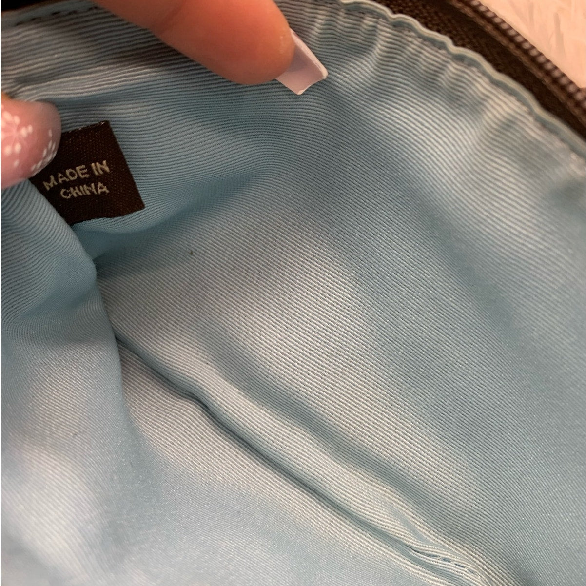 y2k COACH Vintage Brown Suede Wristlet