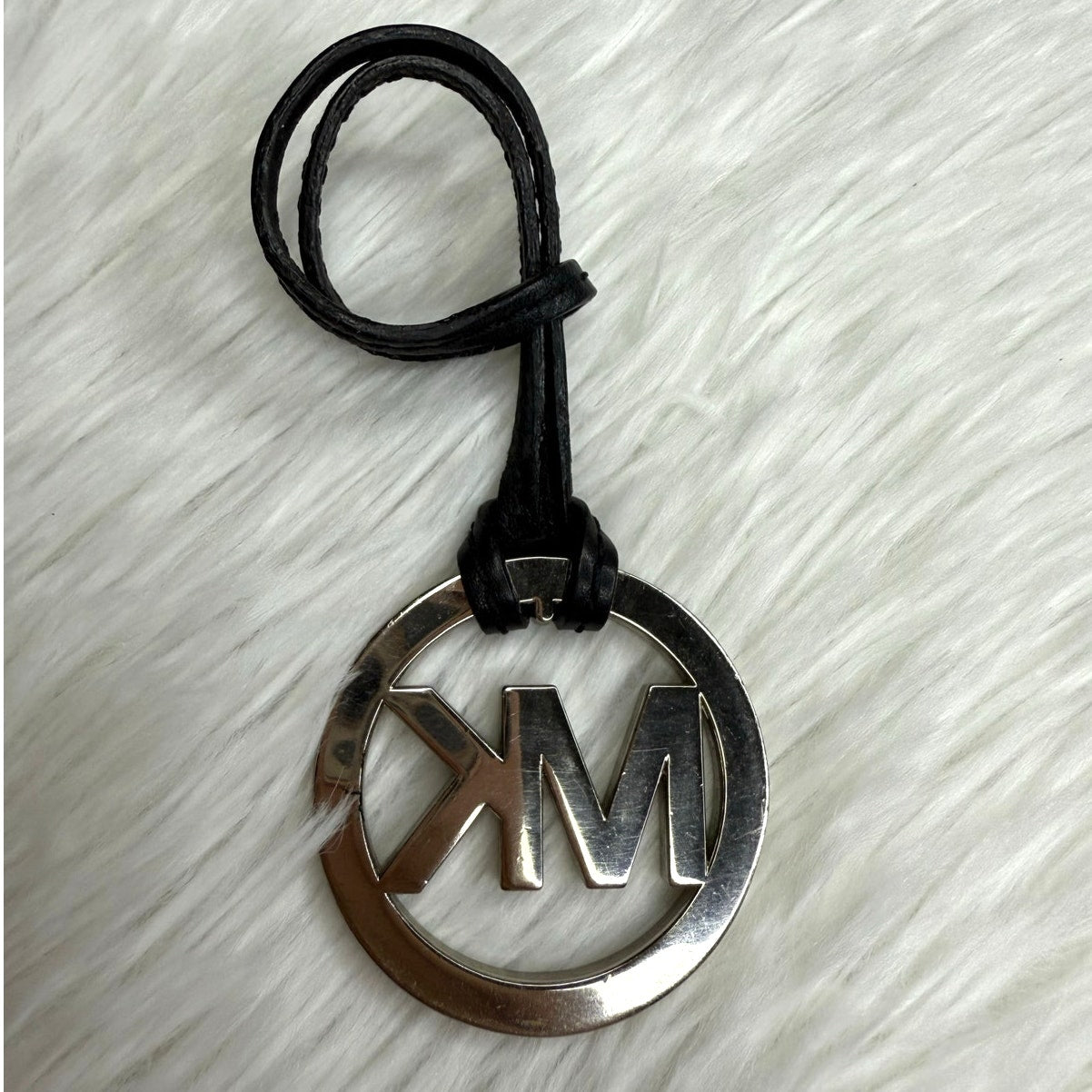 Michael Kors Black Silver  Bag Charm