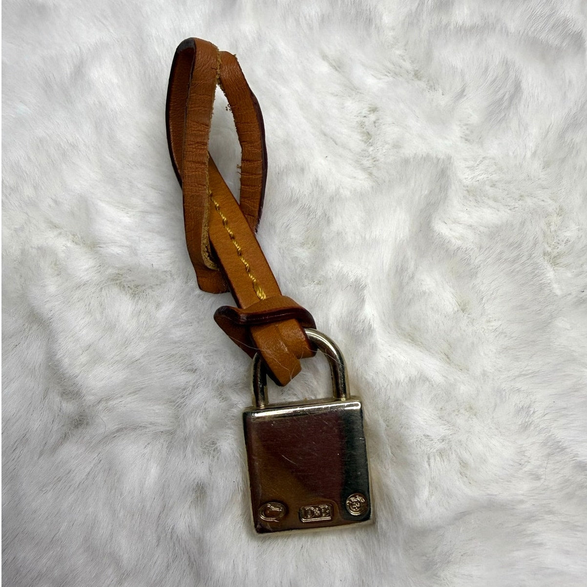DOONEY & BOURKE Lock Brown Bag Charm