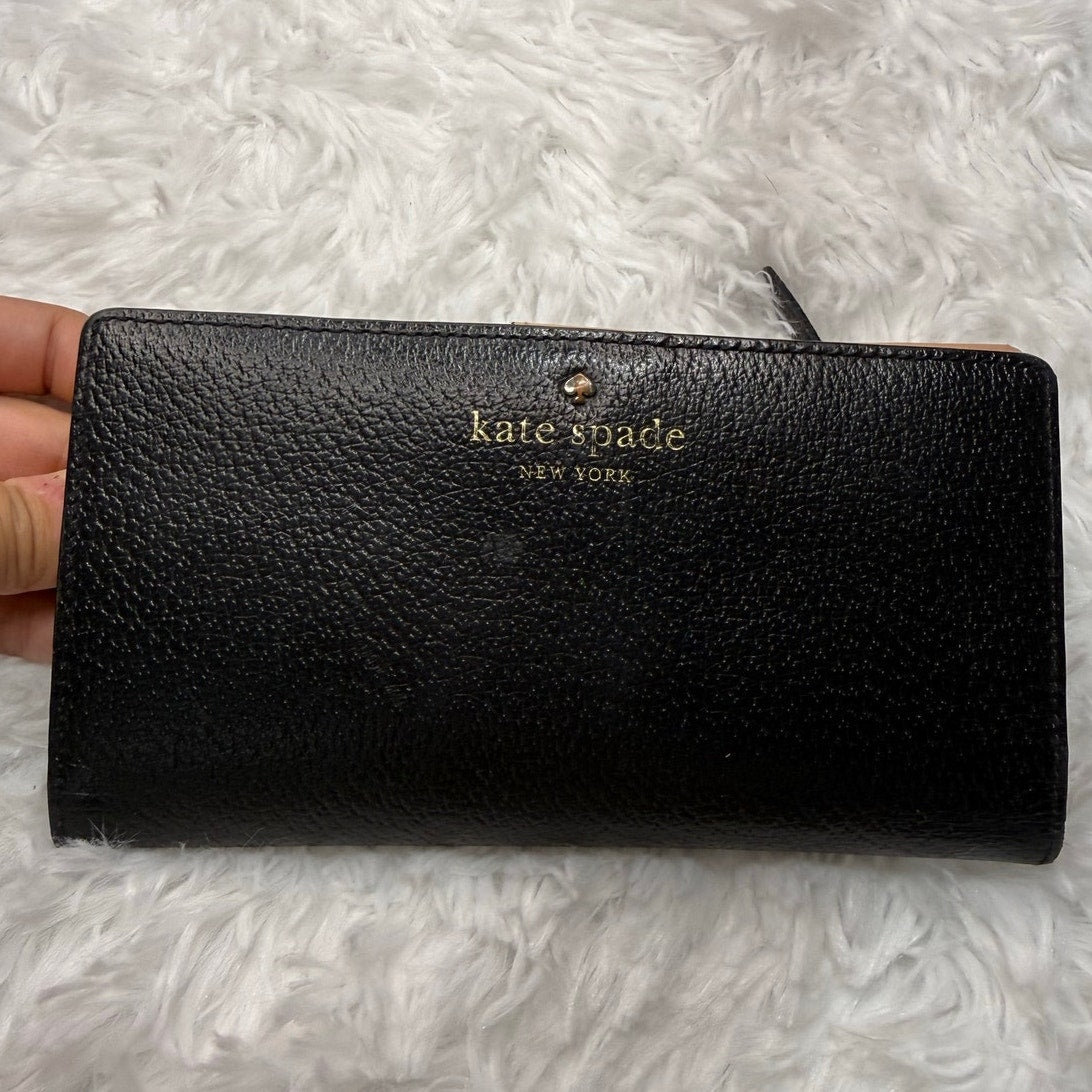 Kate Spade Black Bi-fold Wallet