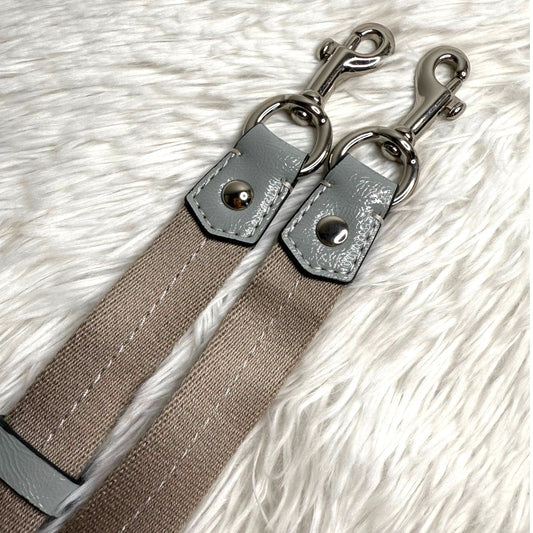 COACH Gray Poppy Replacement Strap Shoulder Strap