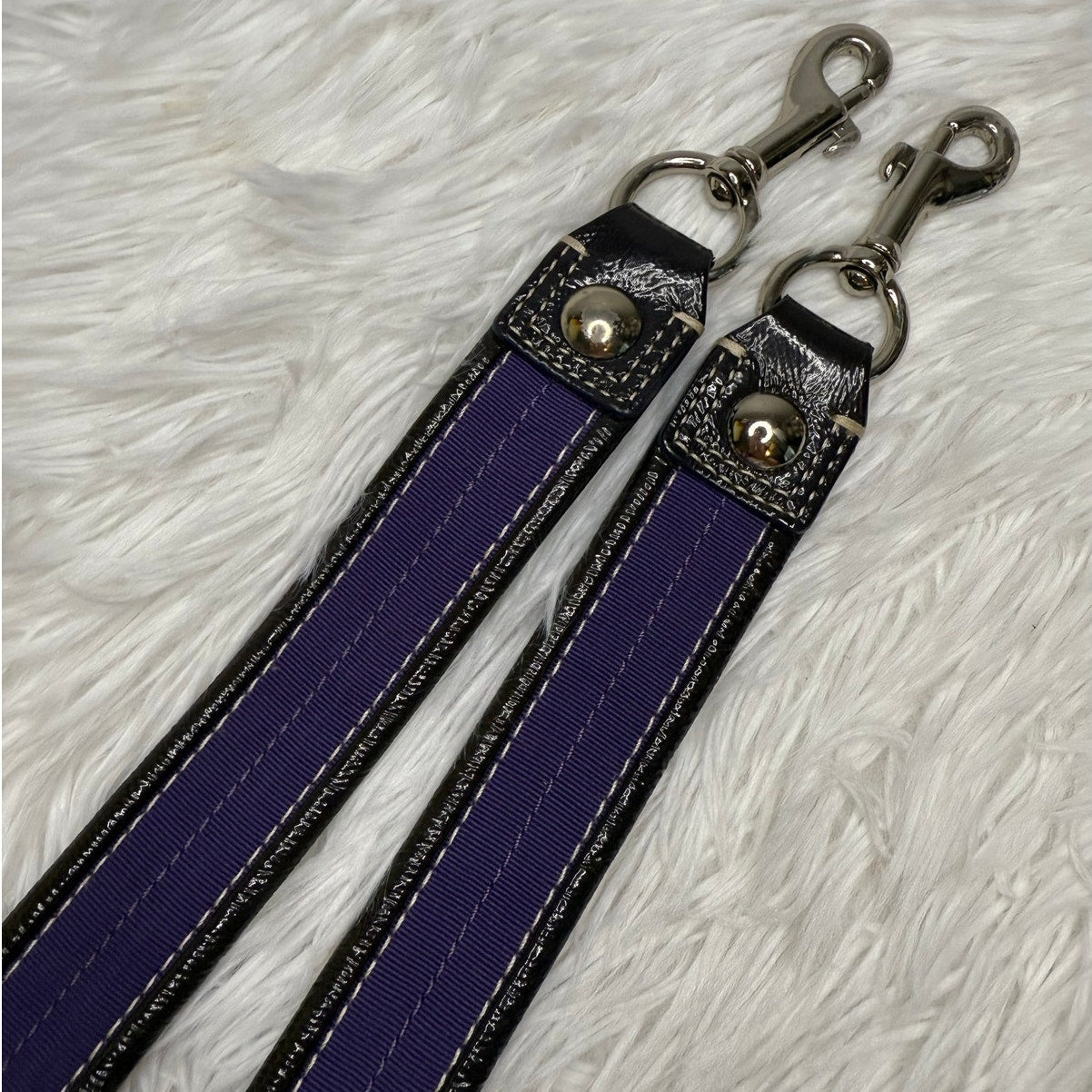 COACH Poppy Replacement Patent Leather Strap Shoulder Strap
