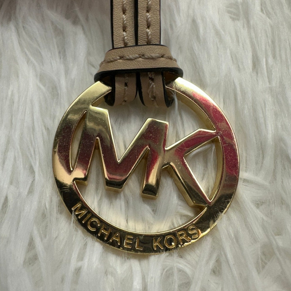 Michael Kors Tan Gold  Bag Charm