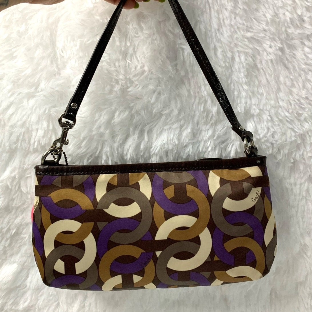 Coach Carriage Mini Purse Wristlet Bag
