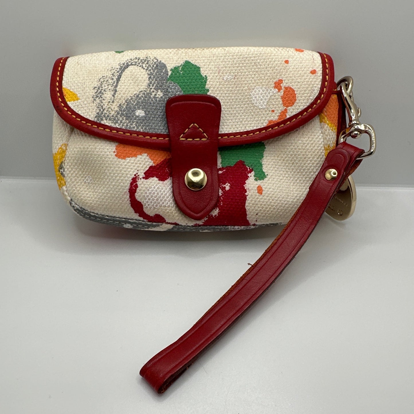 DOONEY & BOURKE Limited Printed Canvas Illustration Wristlet