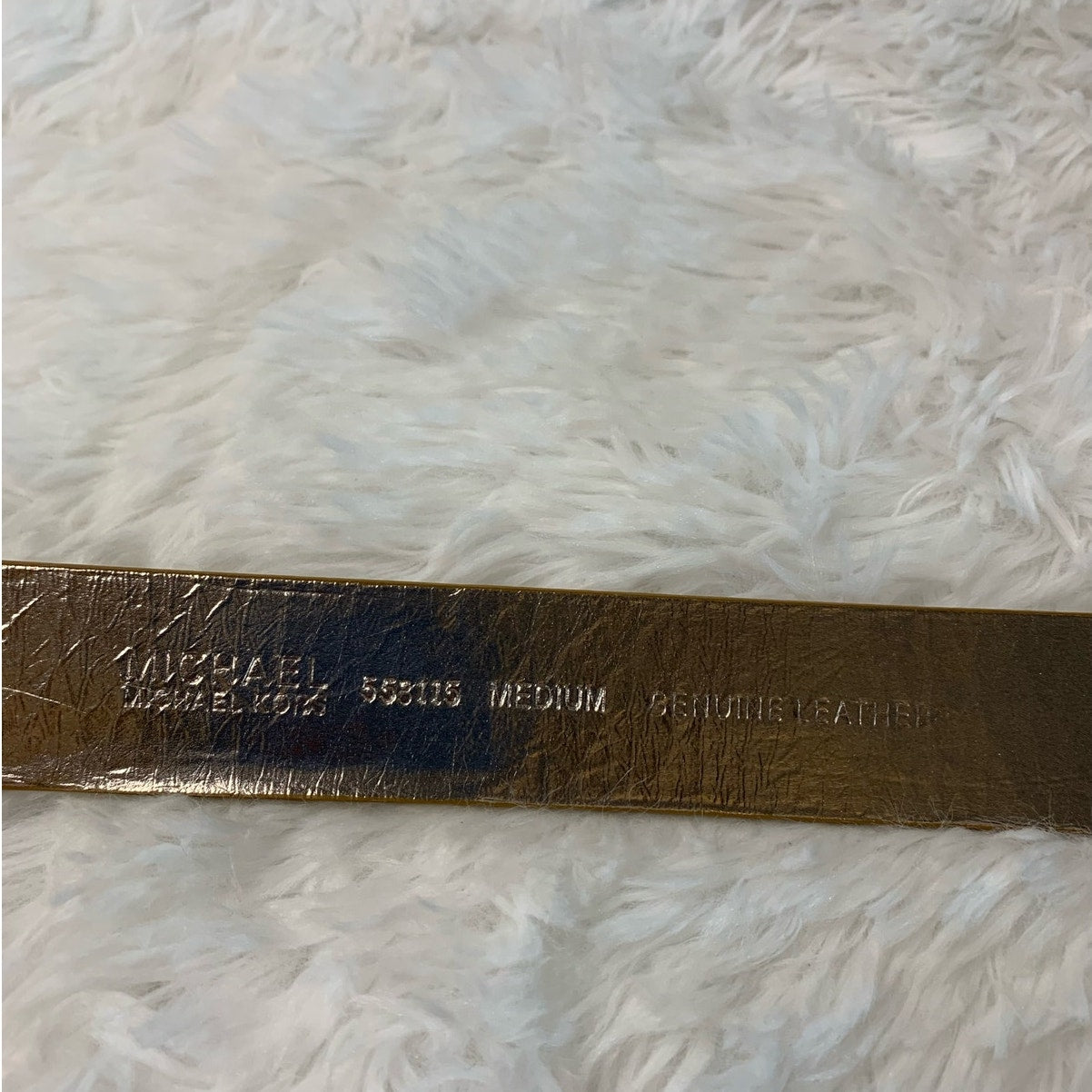 Michael MICHAEL KORS Animal Print Belt